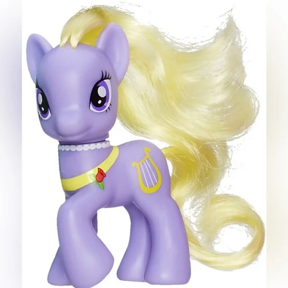 My Little Pony G4 Lyrica Lilac Brushable Figure RARE find - Picture 1 of 5